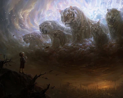 awesome, boy, cats, fantasy, future