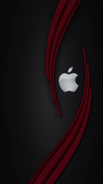 abstract, apple, iphone