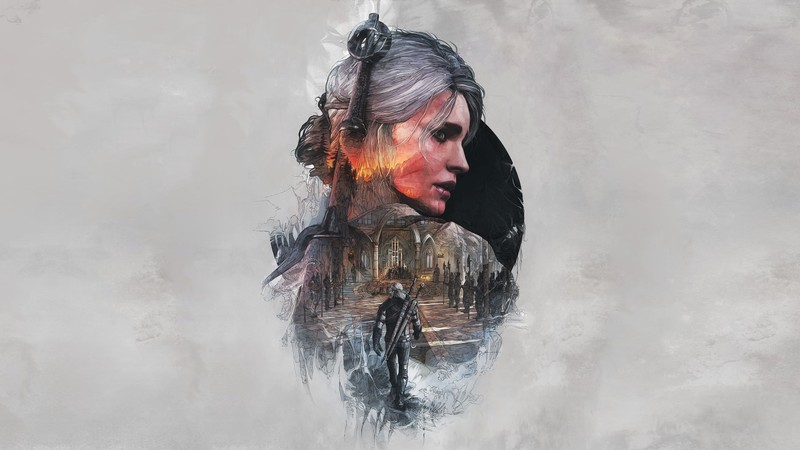 Крупный план человека с очень артистичным выражением лица (цири, ciri, cirilla, игра, геральт)