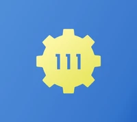 Minimalist Vault 111 Cog from Fallout 4