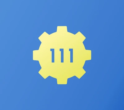 Engrenagem minimalista do Vault 111 de Fallout 4