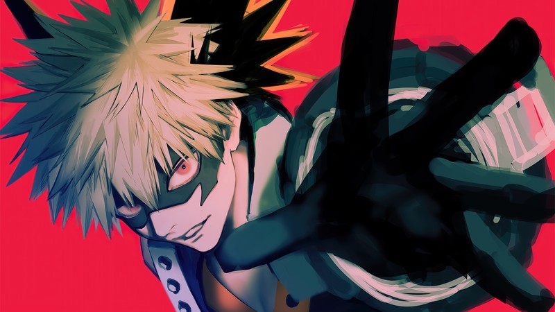 Аниме, мой герой академия, мой герой академия, мой герой академия (katsuki bakugo, my hero academia, боку но хиро академия, аниме, anime)