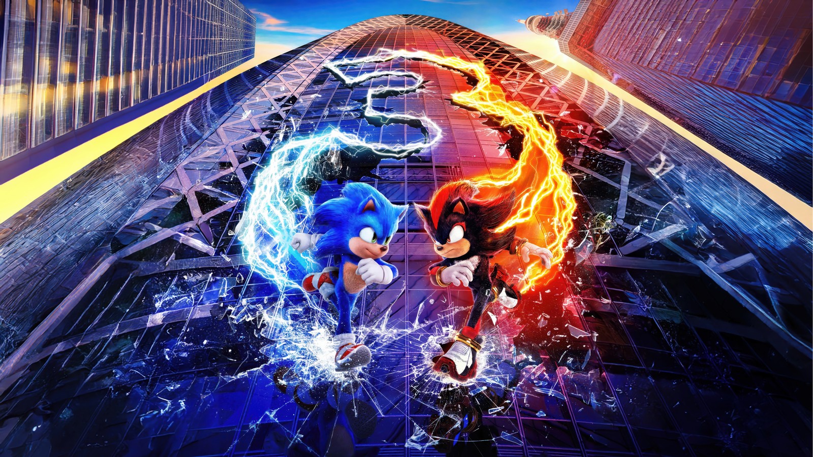 Sonic the hedgehog movie poster (sonic, sonic the hedgehog 3, movie, sonic 3)