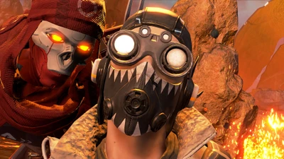 Revenant und Octane in Apex Legends: Gameplay-Screenshot der Saison 4