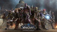 Скачать обои сильвана ветрокрыл, орда, the horde, wow, world of warcraft битва за азерот