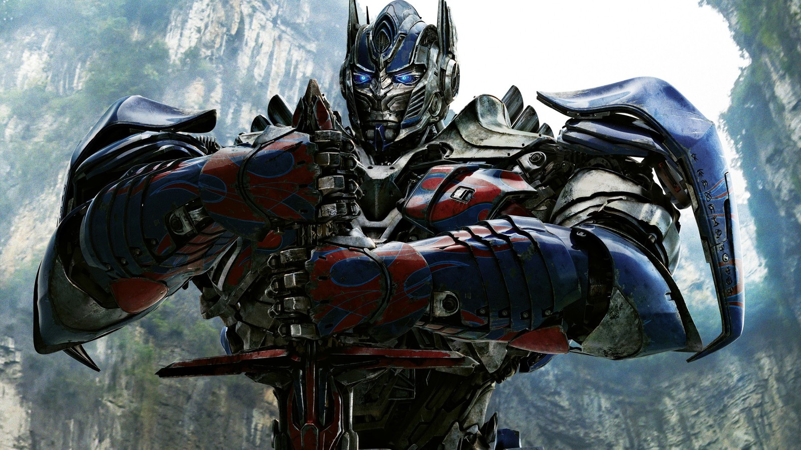 Скачать обои оптимус прайм, optimus prime, трансформеры, transformers, кармин