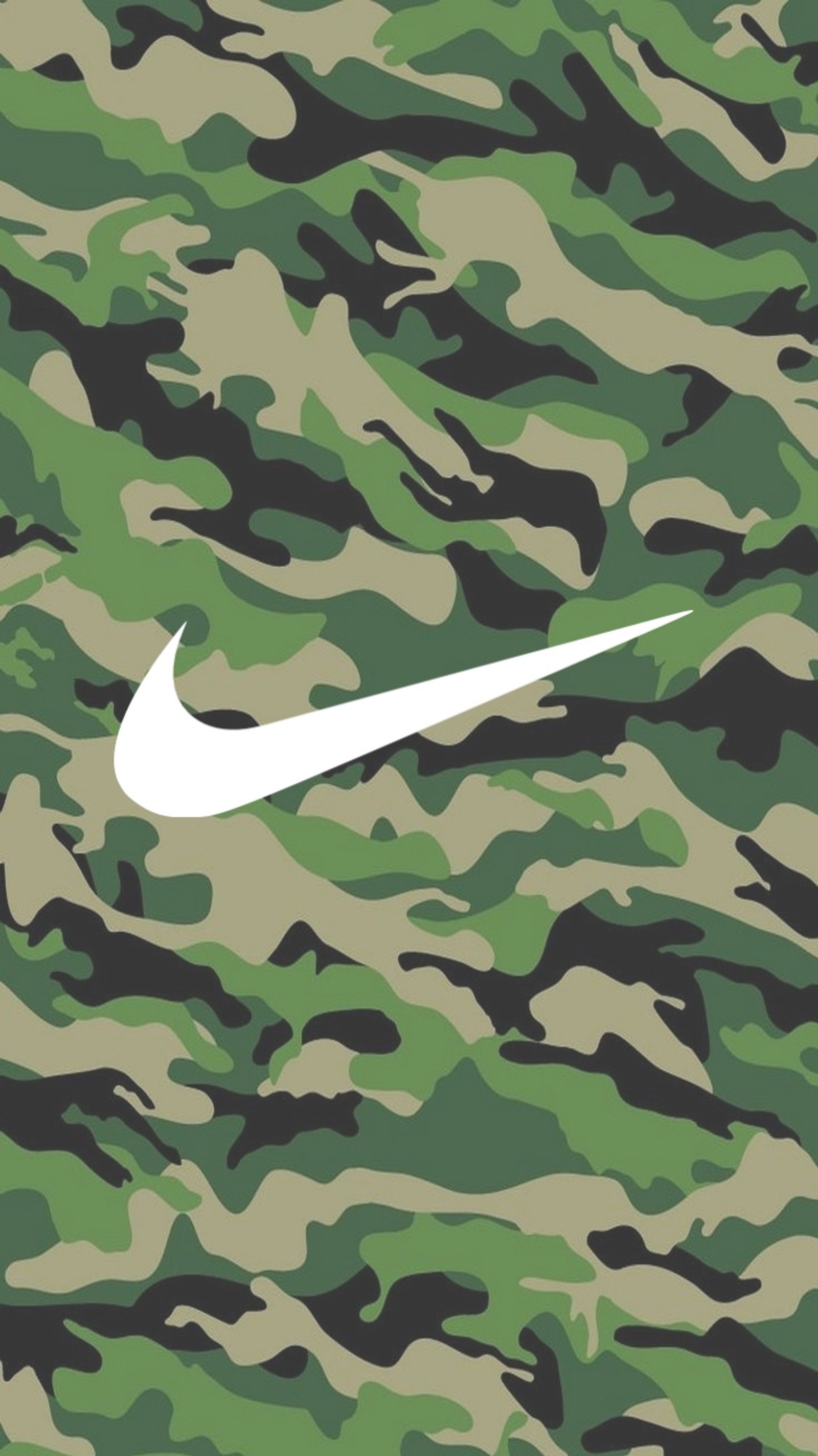 Téléchargez le fond d'écran camouflage, logo, nike, nike camo