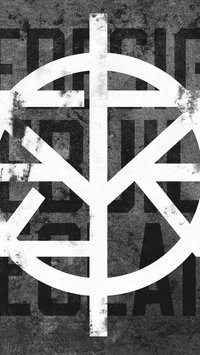 Seth Rollins' Distinctive Logo in Grunge Style