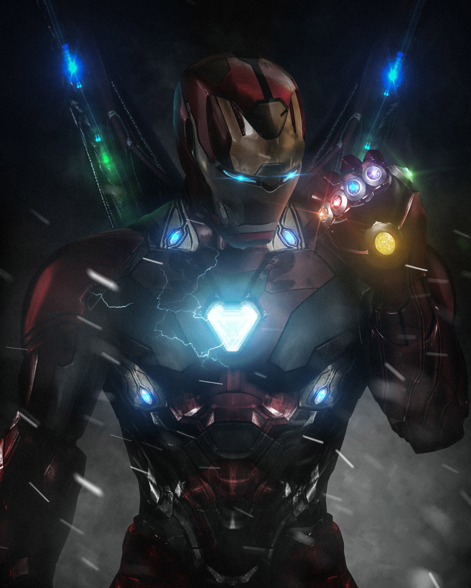 iron man, infinity war wallpaper