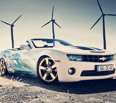 car, chevrolet, sea