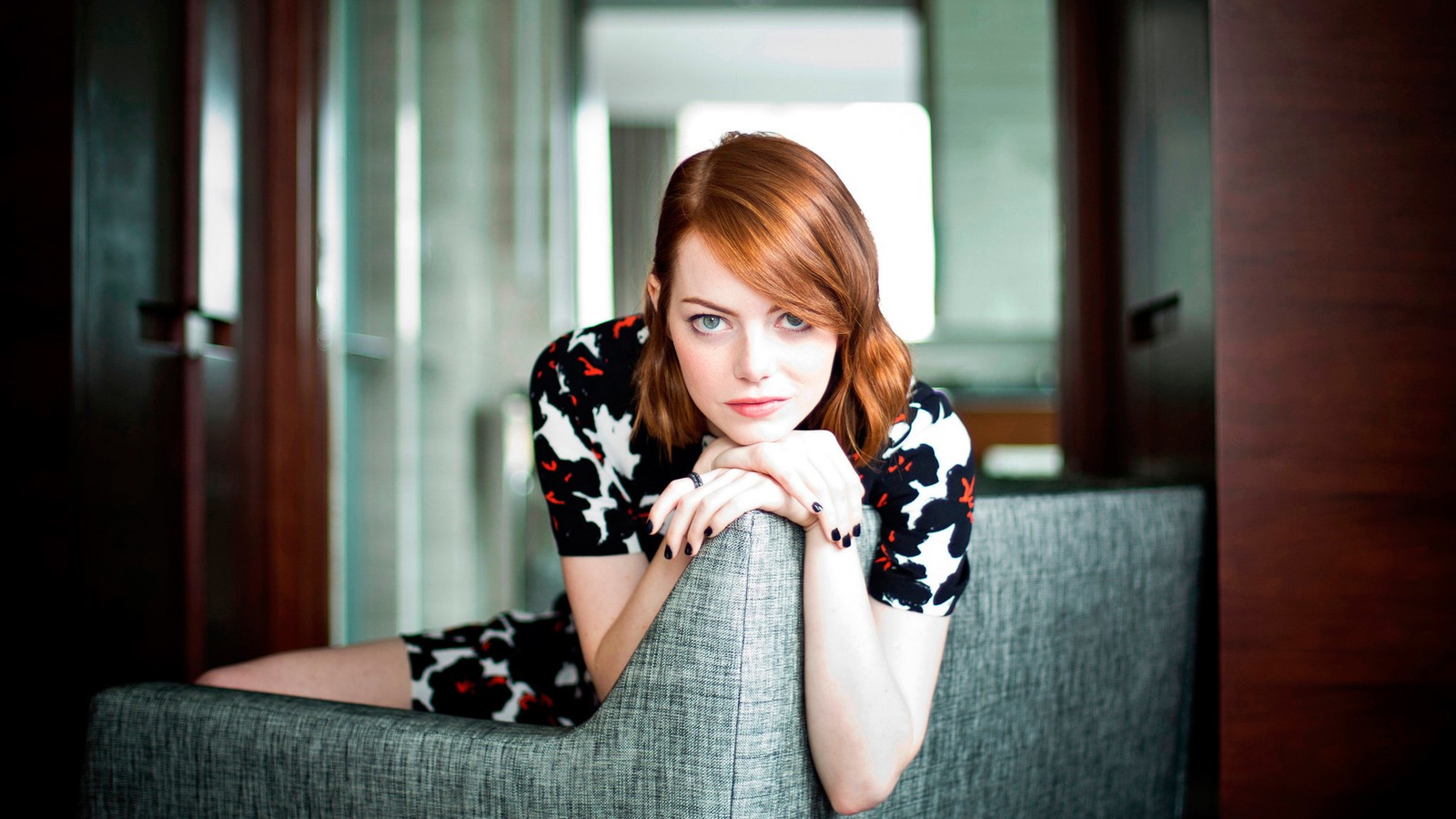 Téléchargez le fond d'écran emma stone, cheveux roux, actrice, célébrité, filles