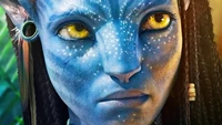 Neytiri de Avatar: El Camino del Agua - Un cartel de personaje cautivador