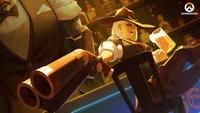 Ashe au bar : Un moment audacieux dans Overwatch