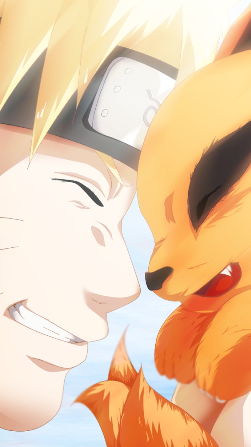 Image anime d'un homme et d'une femme partageant un baiser (anime, kyuubi, naruto)