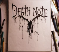 тетрадь смерти, death note, рюк