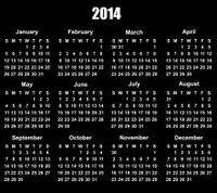 calendar 2014, otro