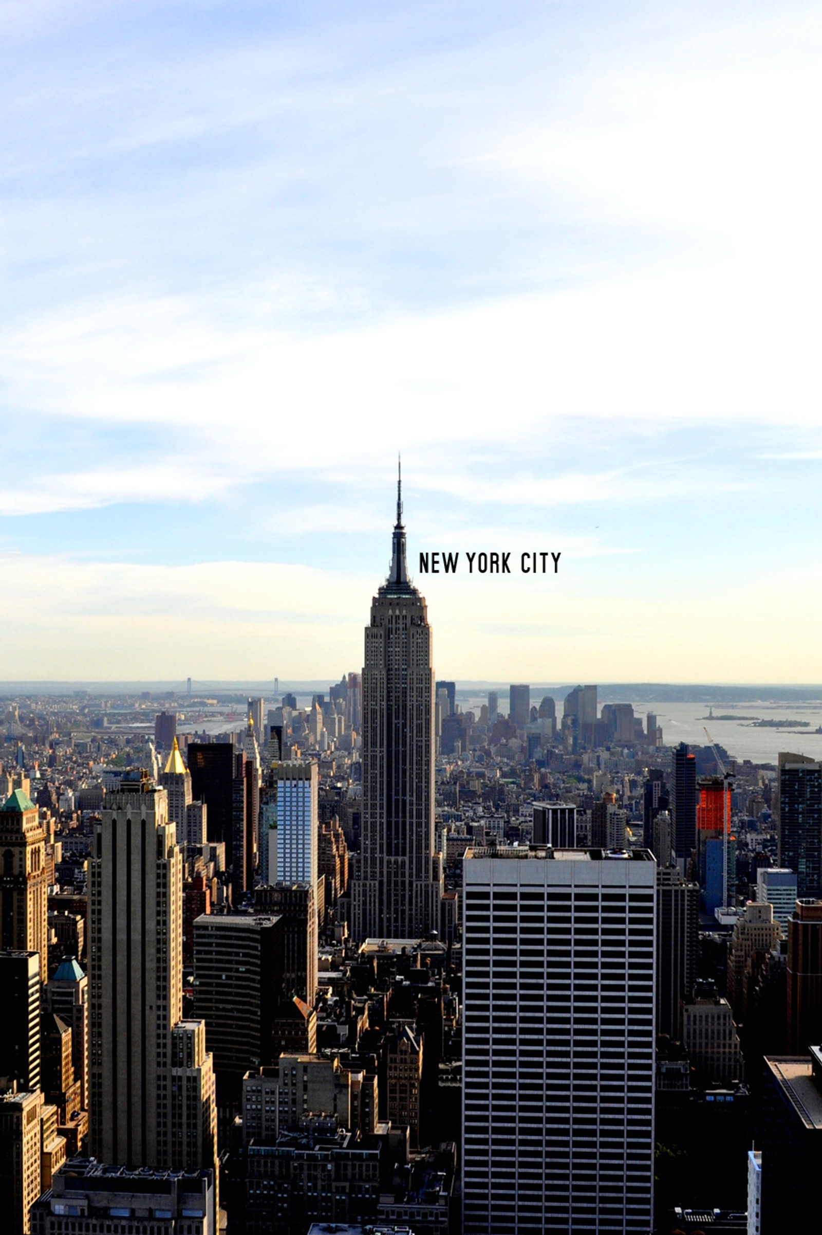 Vista artificial de una ciudad con muchos edificios altos (ciudad, nueva york, new york)