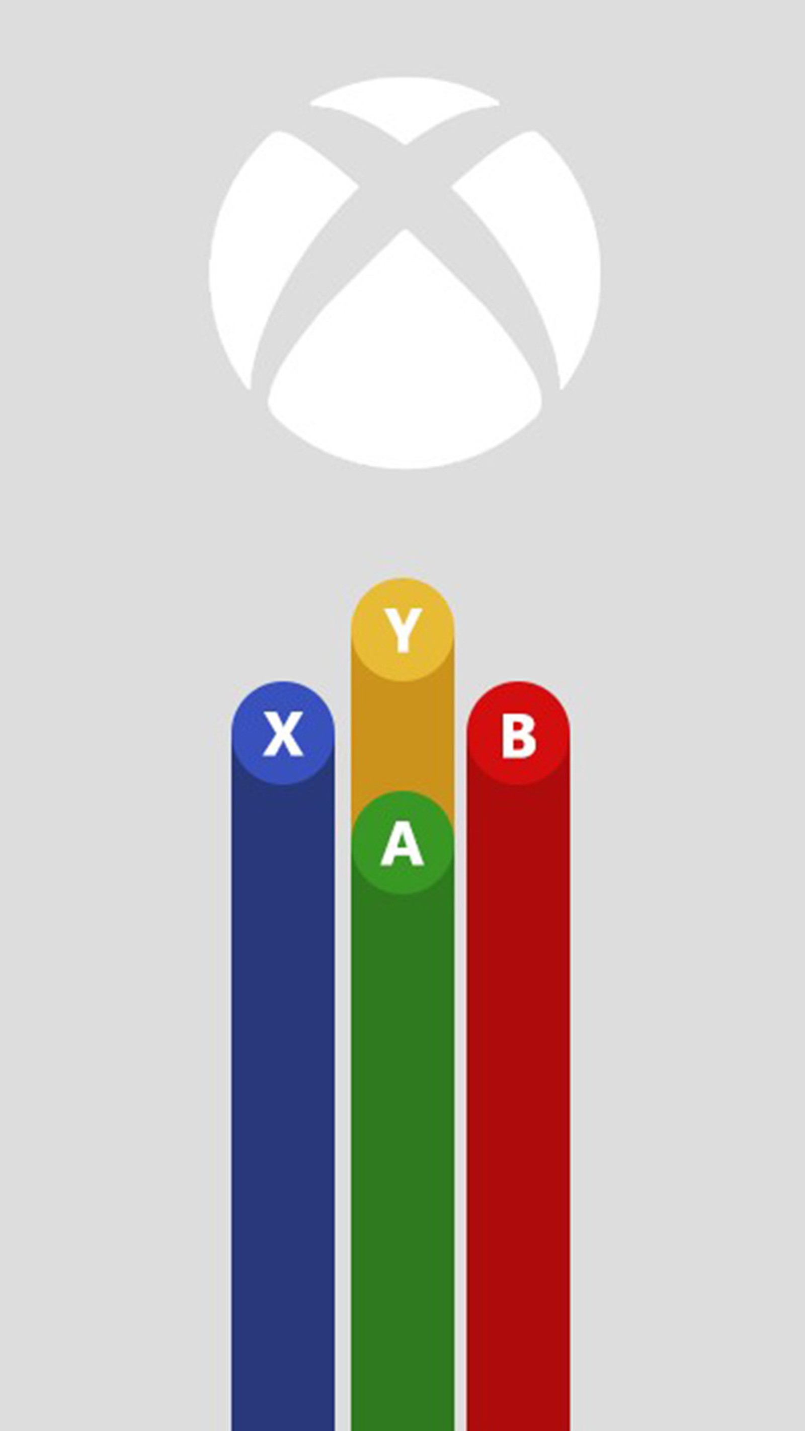 Um gráfico de um gráfico de barras com o logotipo do xbox acima (cores, gaming, botões do xbox)