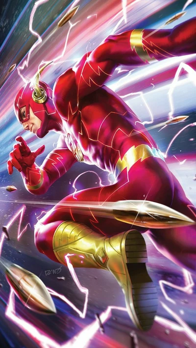 the flash, dc comic, comic, barry allen