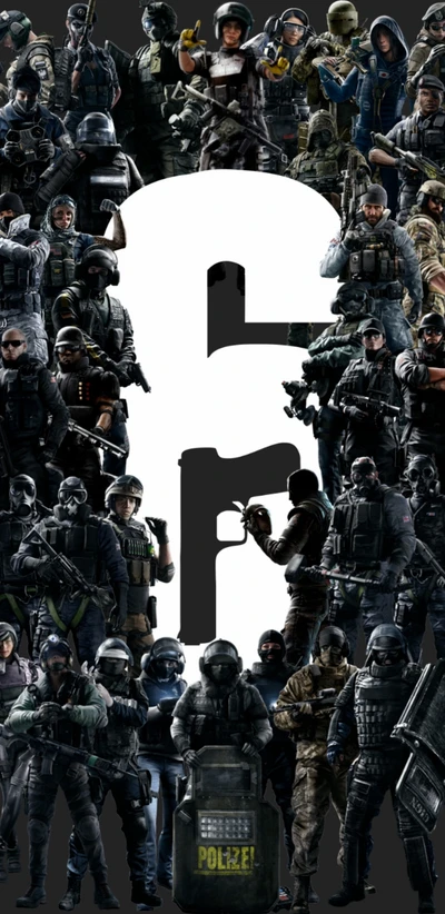 operadores, rainbow six siege