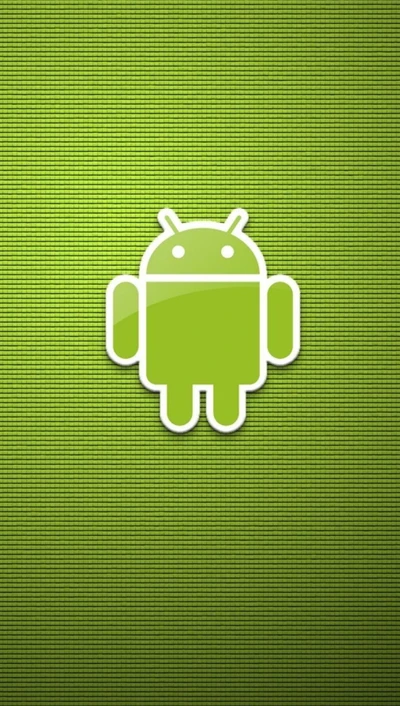 Grüner Android-Logo-Hintergrund für Samsung Galaxy S4