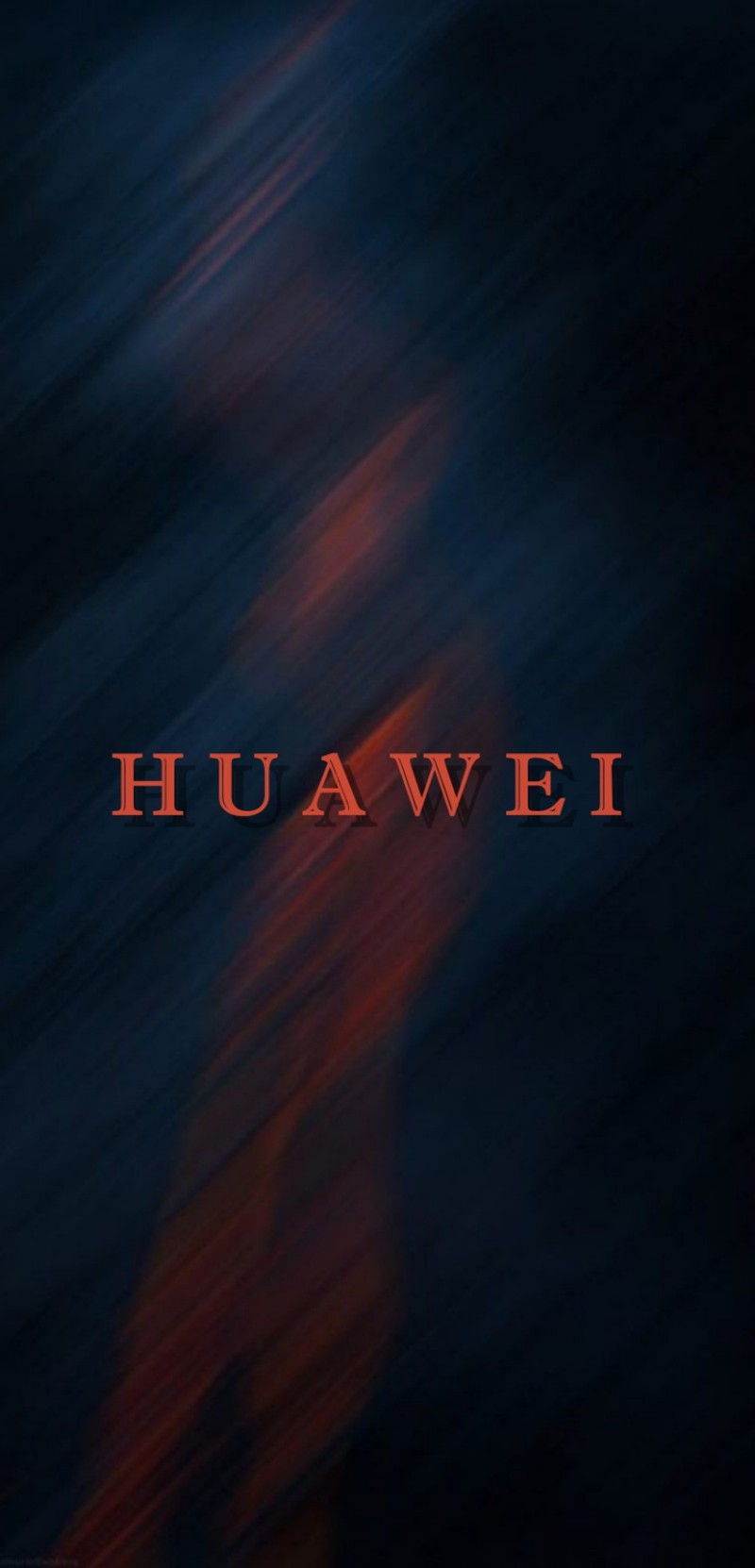 Un primer plano de una persona caminando en la oscuridad con una luz roja (huawei, diseño, fondo de pantalla, acero, hd)