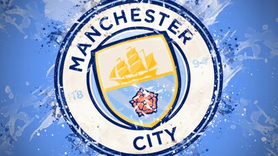 Manchester City FC Logo - Premier League Football Team Emblem