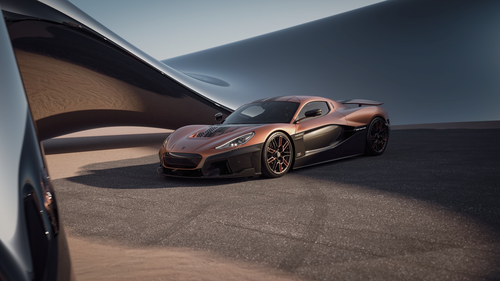 La nouvelle mclaren vision gt est une voiture de sport élégante et puissante (rimac nevera, 2024, édition anniversaire, voitures de sport électriques, voitures)