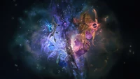 Dark Cosmic Duel: League of Legends Champions