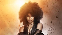 Zazie Beetz as Domino in Deadpool 2: A Dynamic Marvel Icon