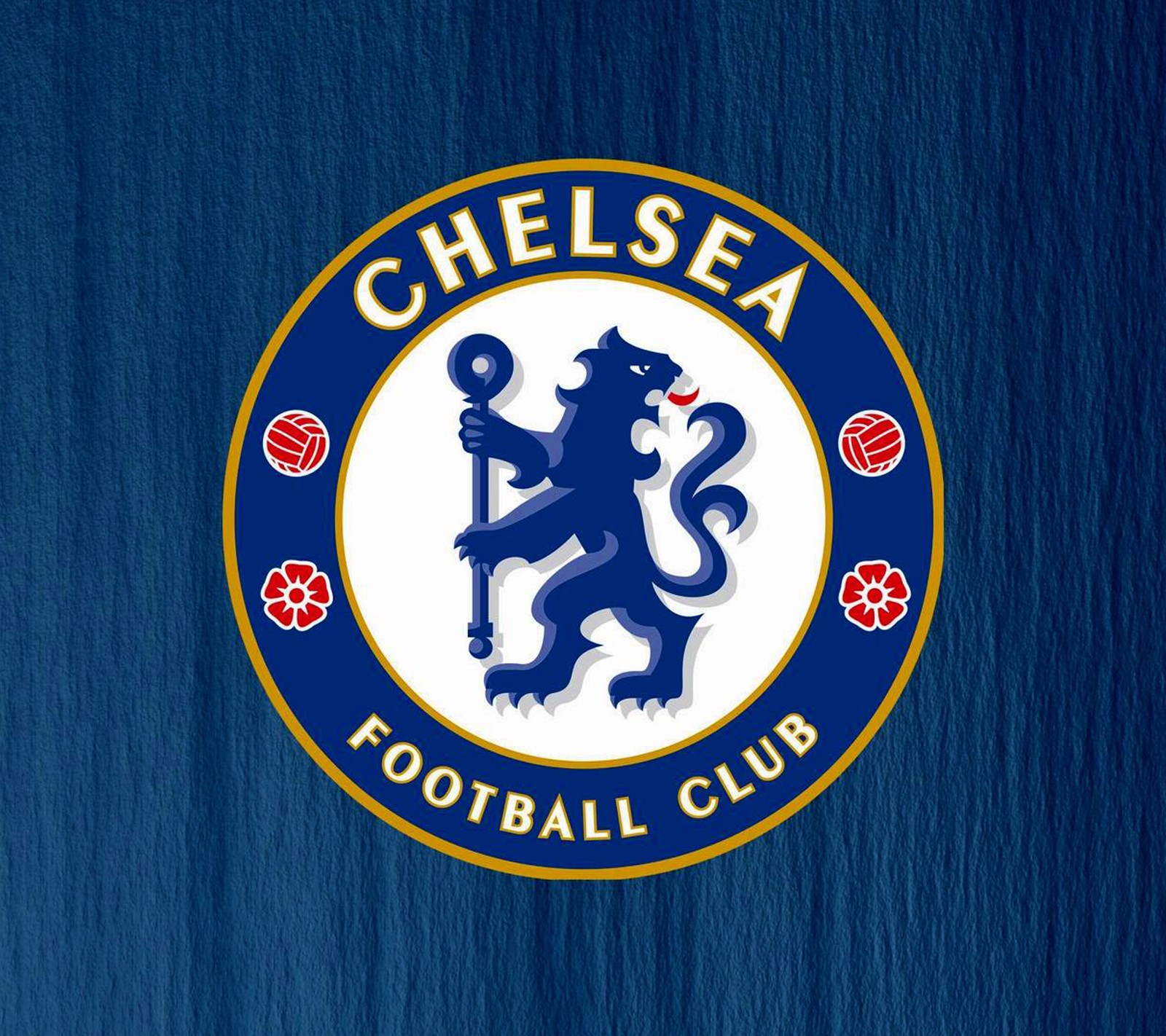 Logotipo do chelsea football club em um fundo azul (chelsea, clube, fc, futebol, logotipo)