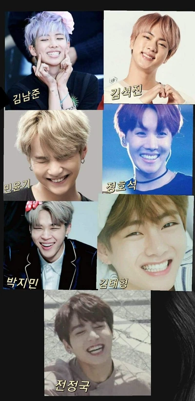 Adorable Smiles of BTS: Captivating Moments from Bangtan