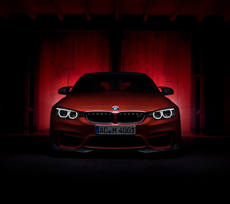 Новый m4 купе от bmw - это потрясающий красный (авто, биммер, bimmer, bmw, машина)