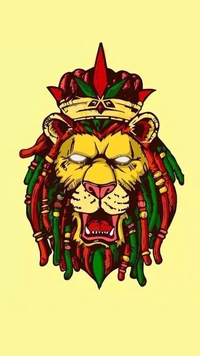 Rasta Lion King: A Vibrant Fusion of Reggae and Royalty