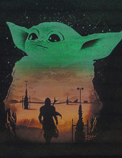 bébé, étoile, guerres, yoda