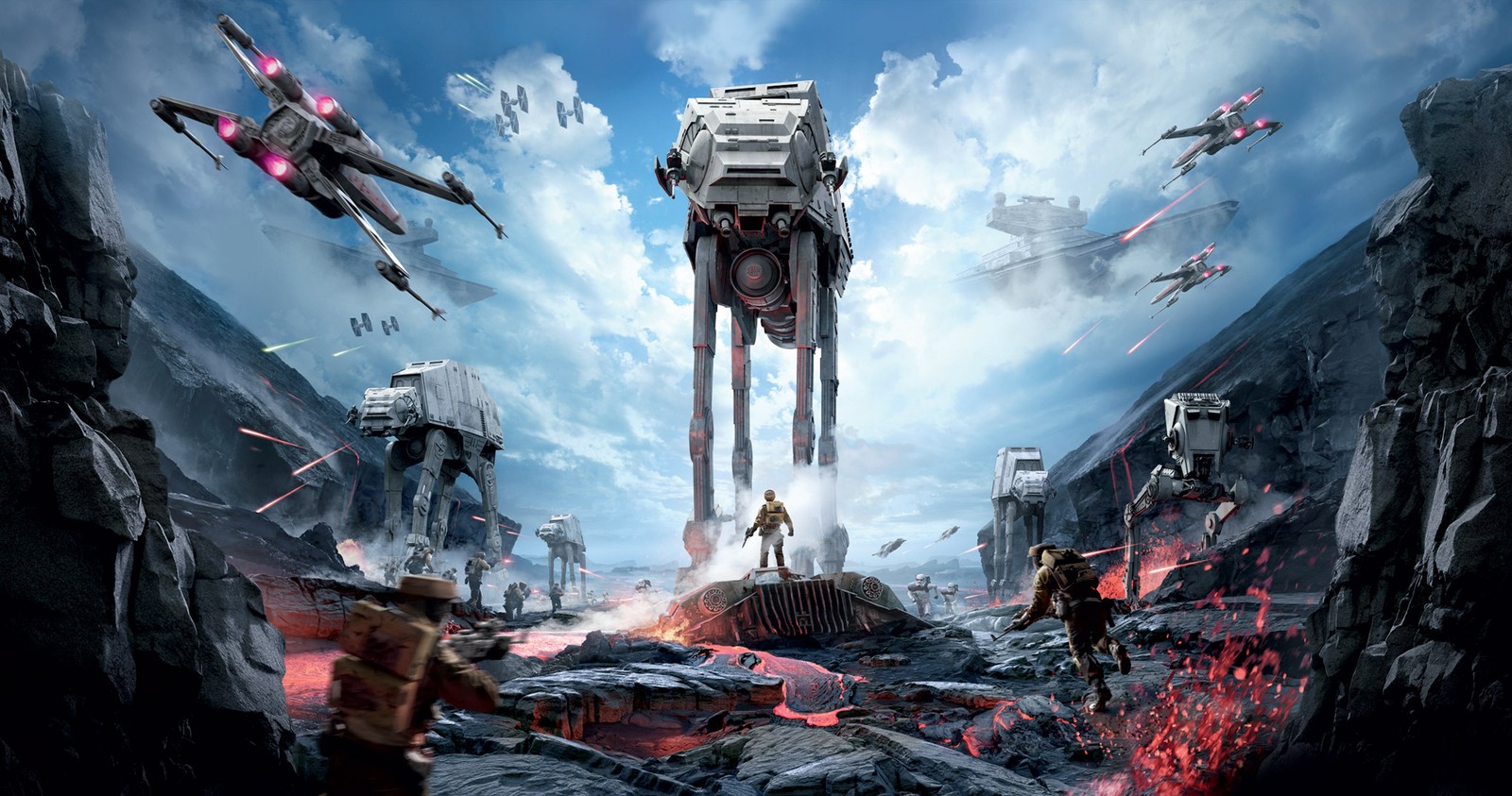 Baixar papel de parede star wars battlefront, star wars, pc game, playstation 4, extinção