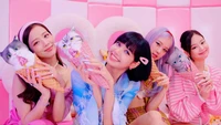 BLACKPINK celebra la dulzura con helado y diversión