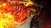 Kyojuro Rengoku: The Flame Hashira Confronts the Fiery Tiger