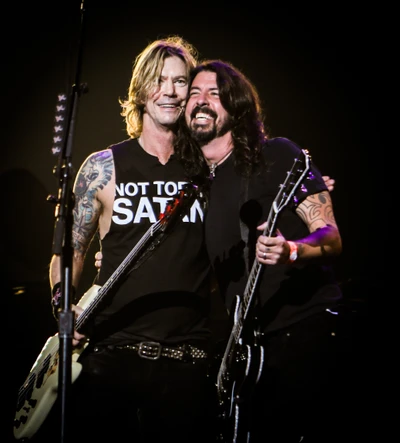 dave grohl, guns n roses, ciudad del paraíso, guitarra, foo fighters