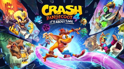 Crash Bandicoot 4: Uma Aventura Colorida Através do Tempo e do Espaço