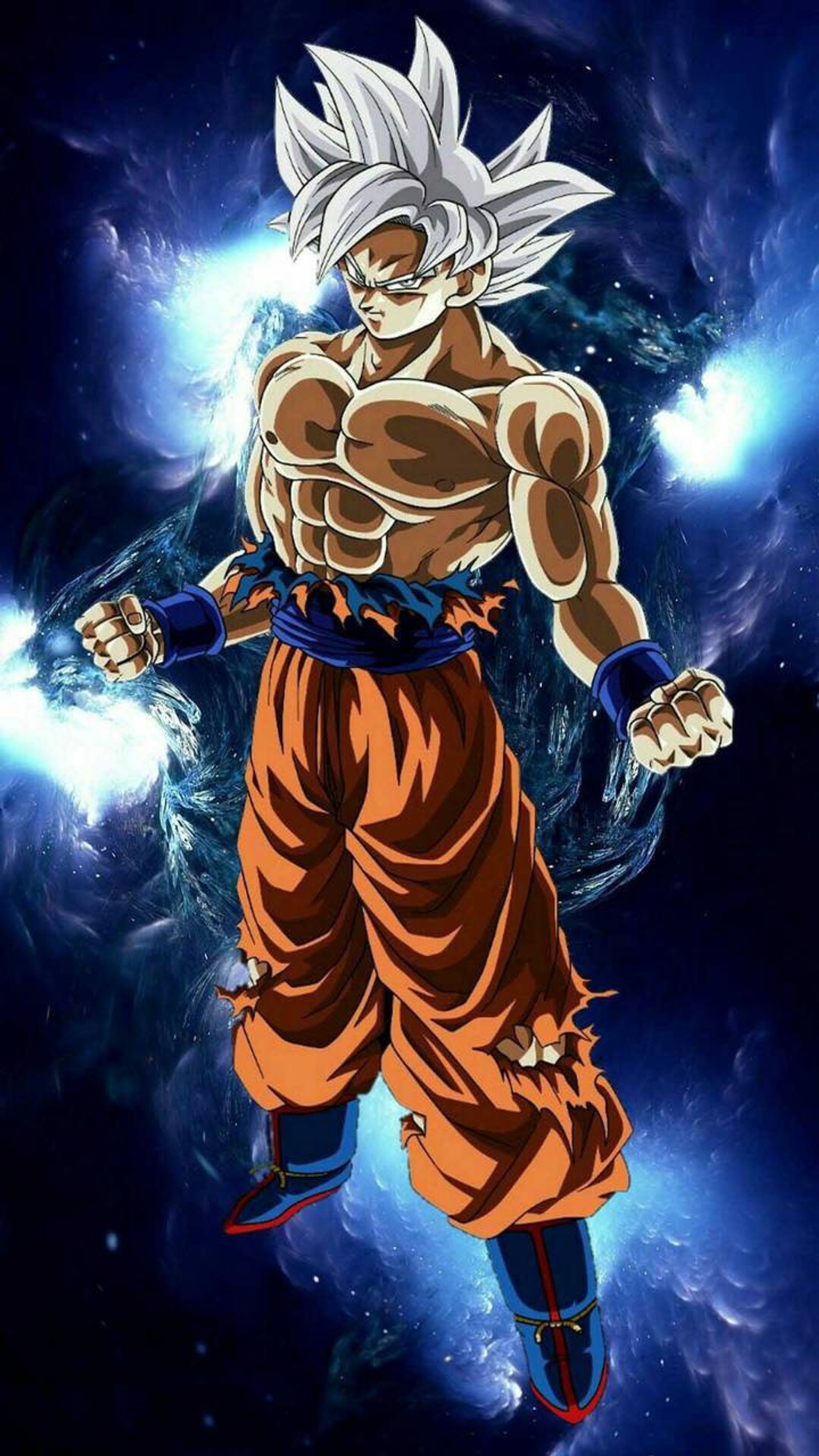 Скачать обои мяч, дракон, goku, супер