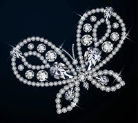 papillon, diamants, luminosité, jem, bijoux