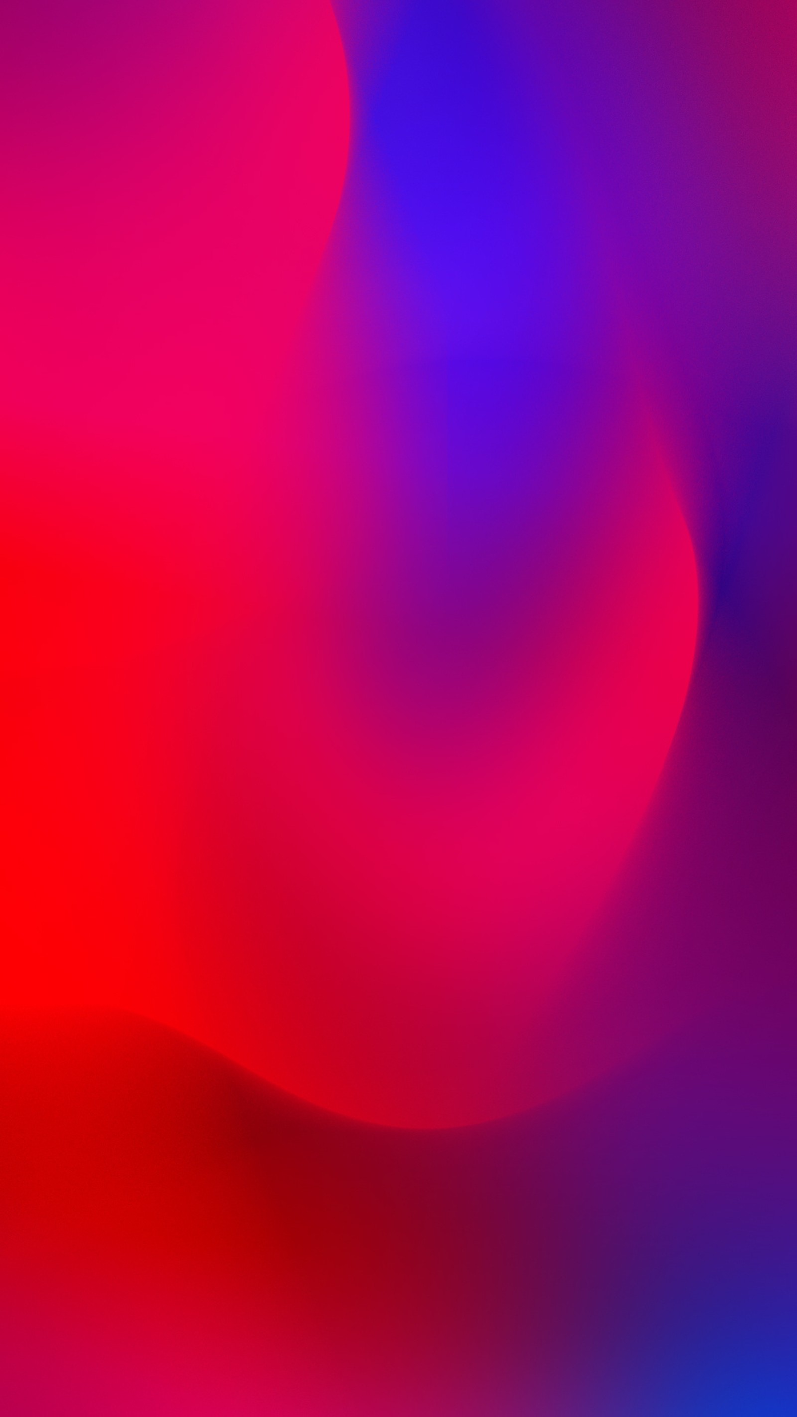 Abstrakter roter und blauer hintergrund mit einem geschwungenen design (abstrakt, blau, ipho, iphone x, rot)