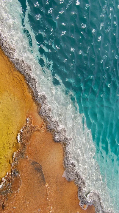 bleu, couleur, nature, océan, sable