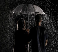 love, rain