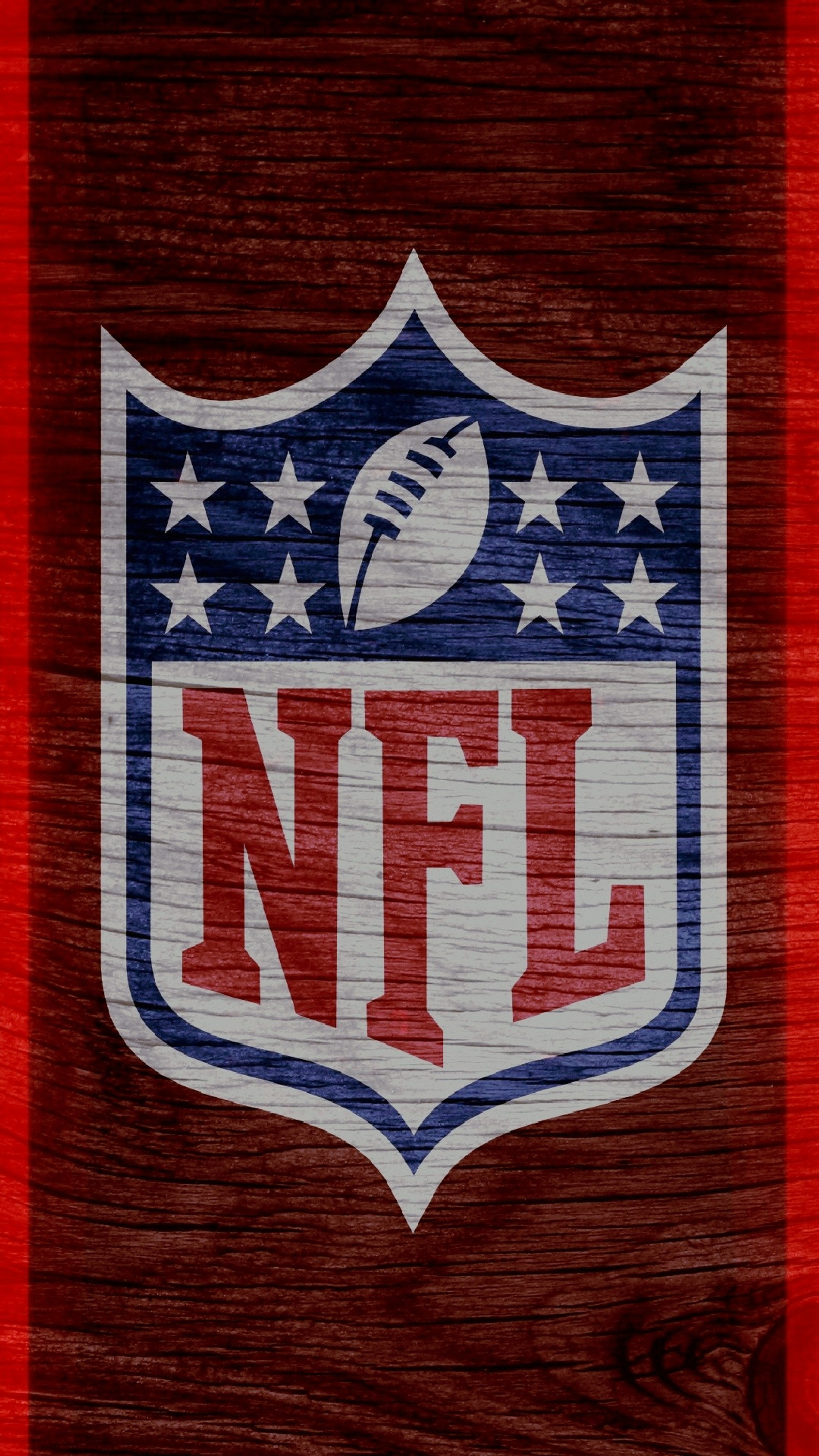 Descargar fondo de pantalla borde, fútbol, logotipo, nfl