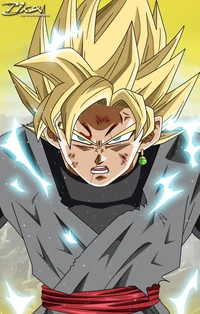 Black Goku Transcending Limits in Dragon Ball Super