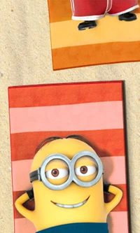 minion, auf, meer