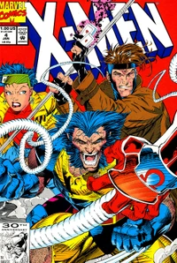 X-Men: Gambit, Wolverine und Jubilee in Aktion