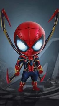 Baby Spider-Man: Adorable Hero in Action